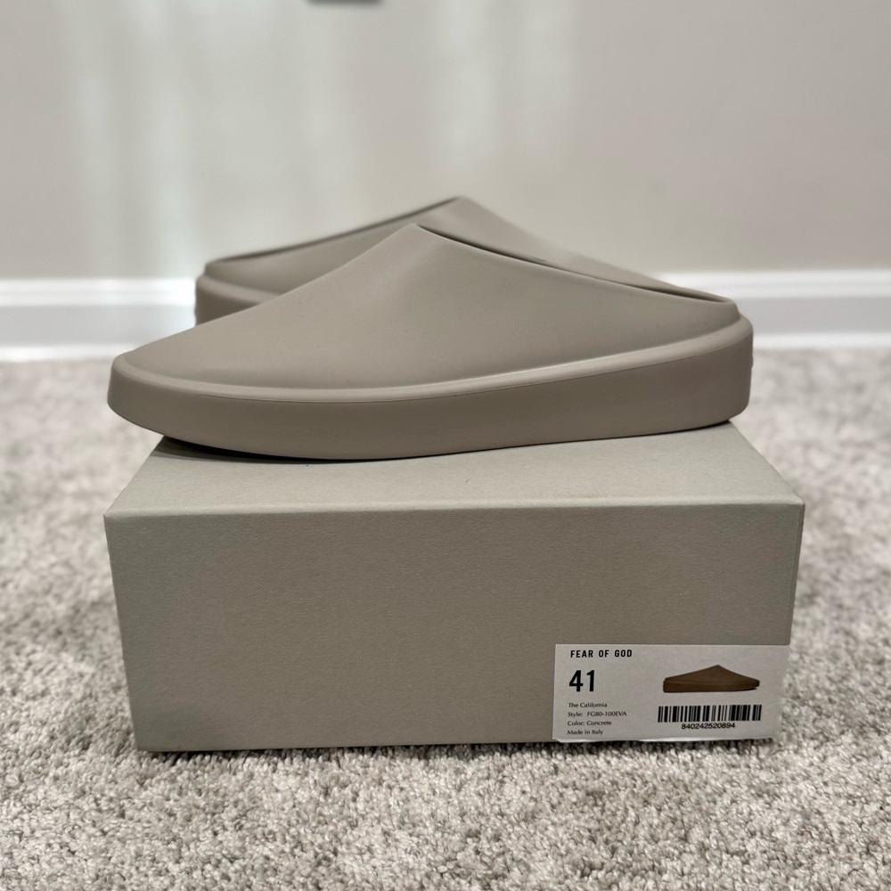 Fear of God The California Slip-On Concrete